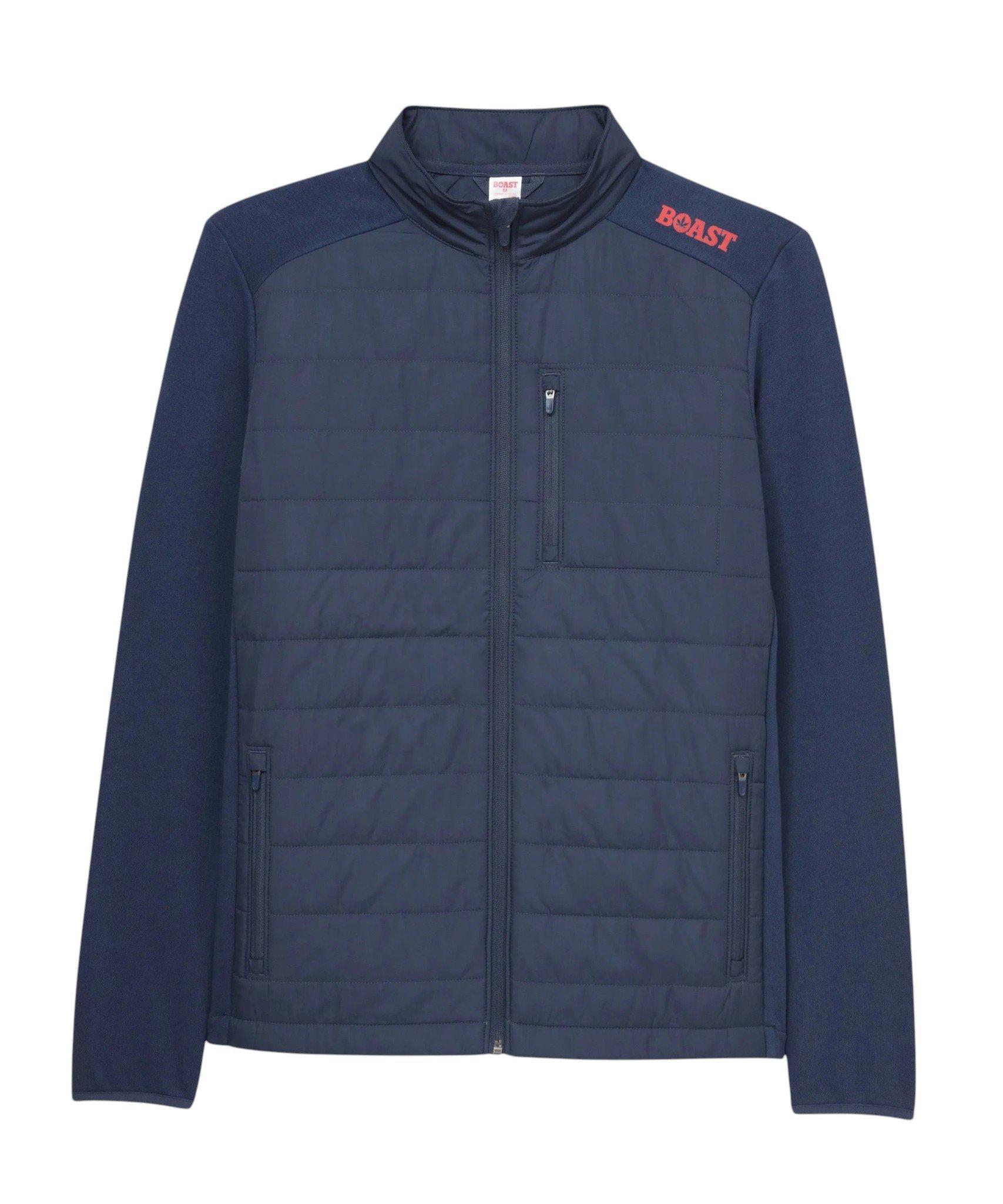 Boast Men's Hybrid Jacket 2.0 - Navy - NAVY